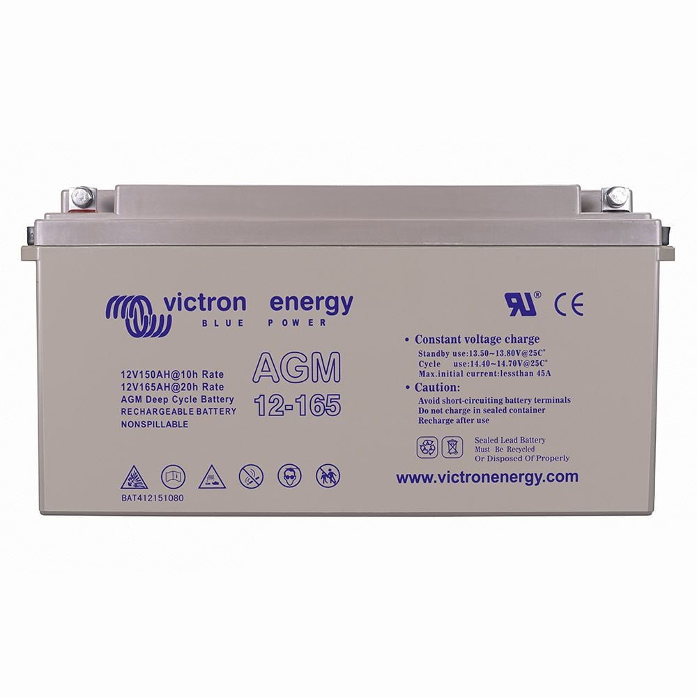 Victron AGM 12V 165AH deep cycle battery battery