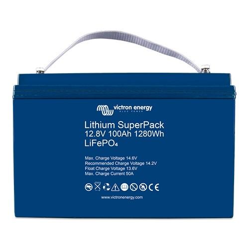 Victron Lithium LiFePo4 SuperPack 12.8V/100Ah (M8) high current 