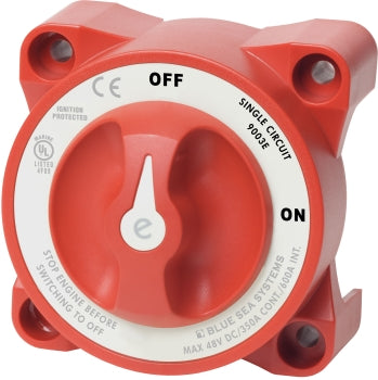 Blue Sea BS 9003e battery master switch 2 positions