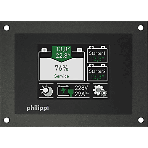Philippi BLS Batteriemonitor Plus Set incl. SHE300+ACE-LIN