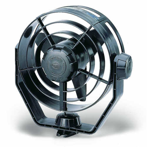 Hella two-speed fan Turbo 12V black