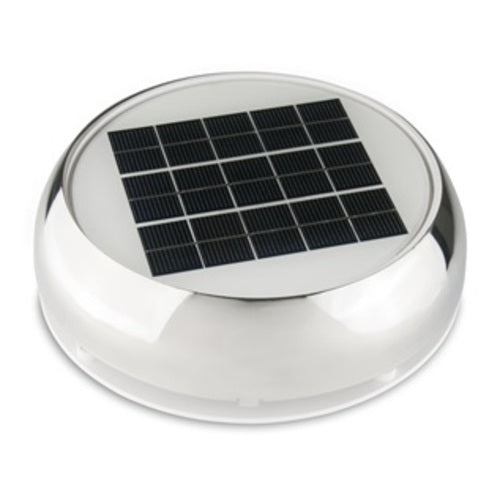 Marinco solar fan Day and Night 100MM = 4" stainless steel