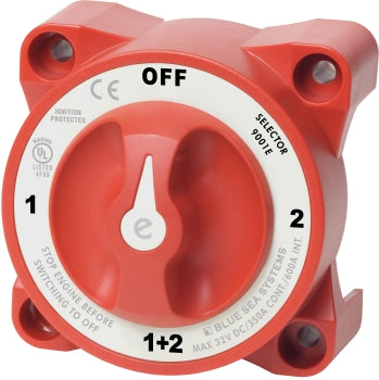 Blue Sea BS 9001e 4 position battery master switch