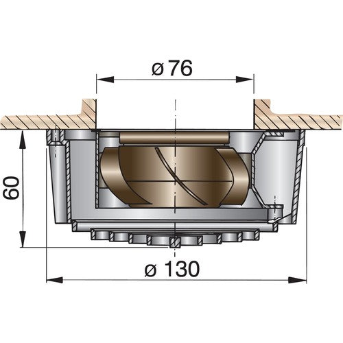 Vetus fan fan, 12V