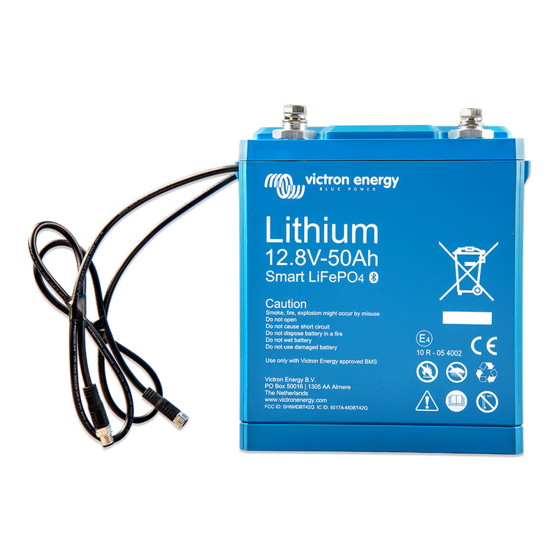 Victron LiFePo4 12.8/50 Smart Battery 12.8V 50Ah 640Wh