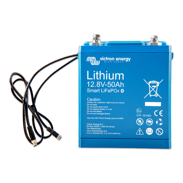 Victron Smart Lithium Ion 50 Ah Battery LifePo4 12.8V