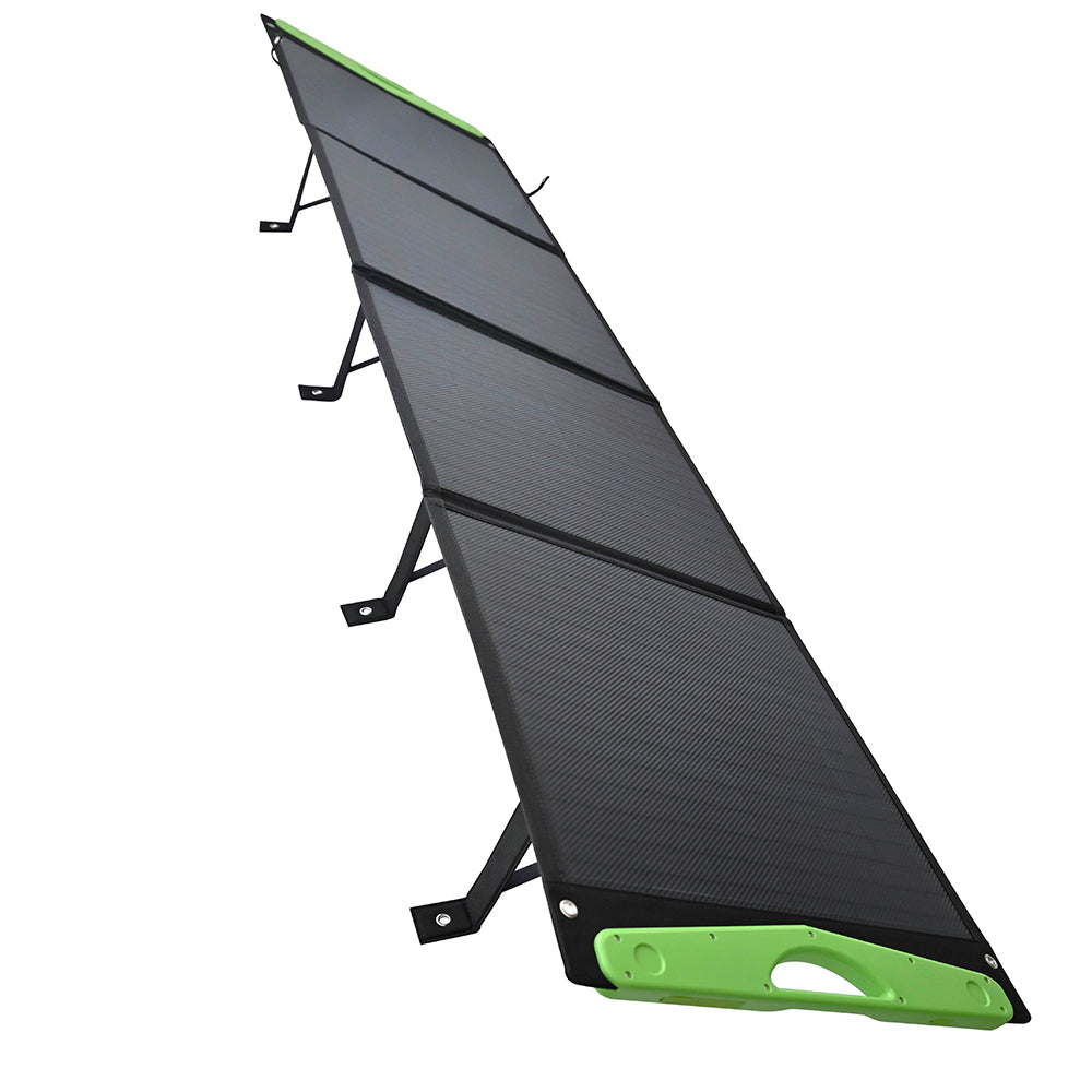 Offgridtec® 200W hardcover solar bag and 2x 2A USB connection
