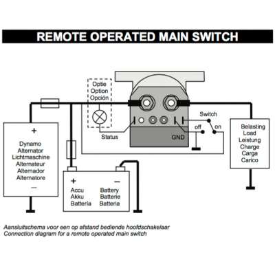 Mastervolt Charge Mate 2502 battery disconnect relay