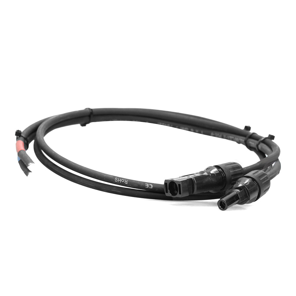 1m 6mm² professional connection cable solar module to solar charge controller