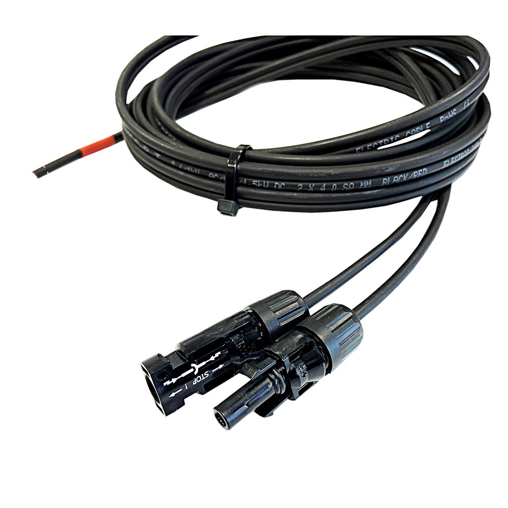 5m 6mm² professional connection cable solar module to solar charge controller