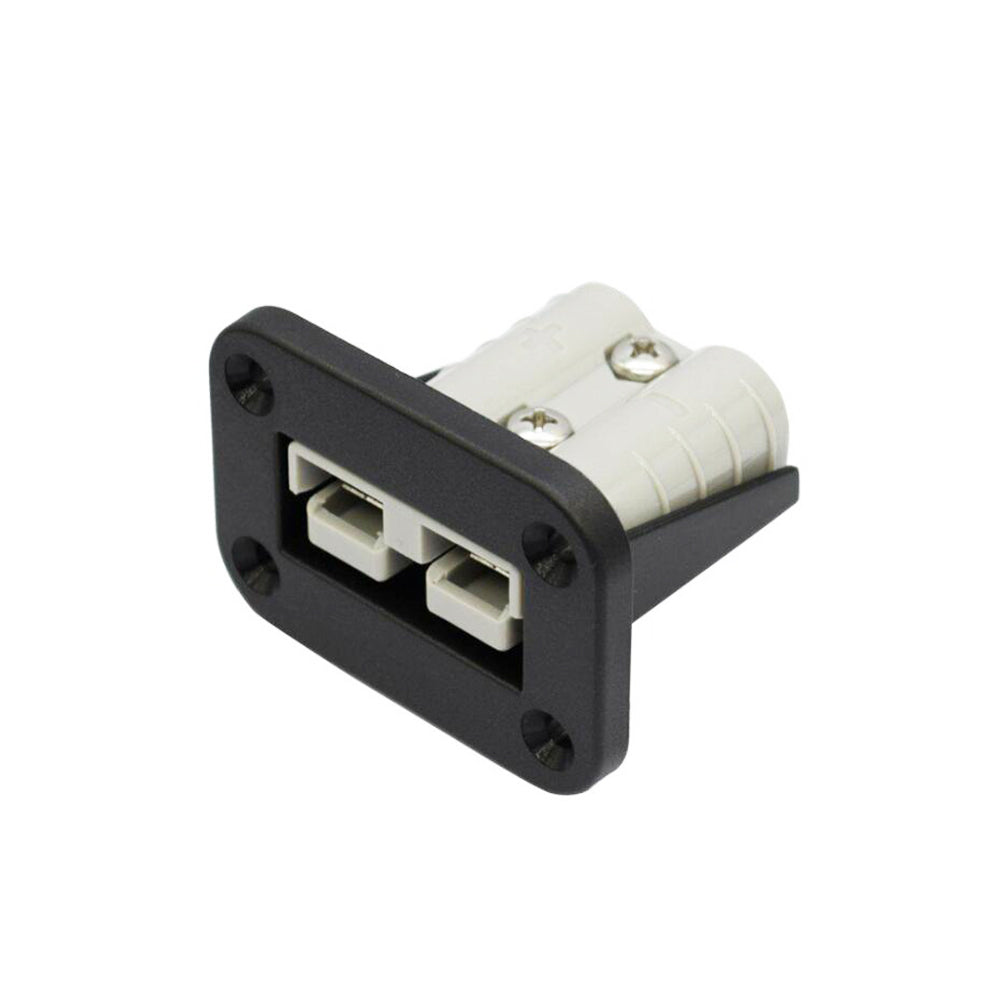 Flush mounting frame for Anderson connectors incl. dust protection cover