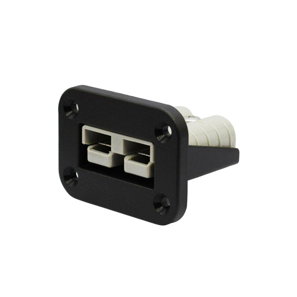 Flush mounting frame for Anderson connectors incl. dust protection cover