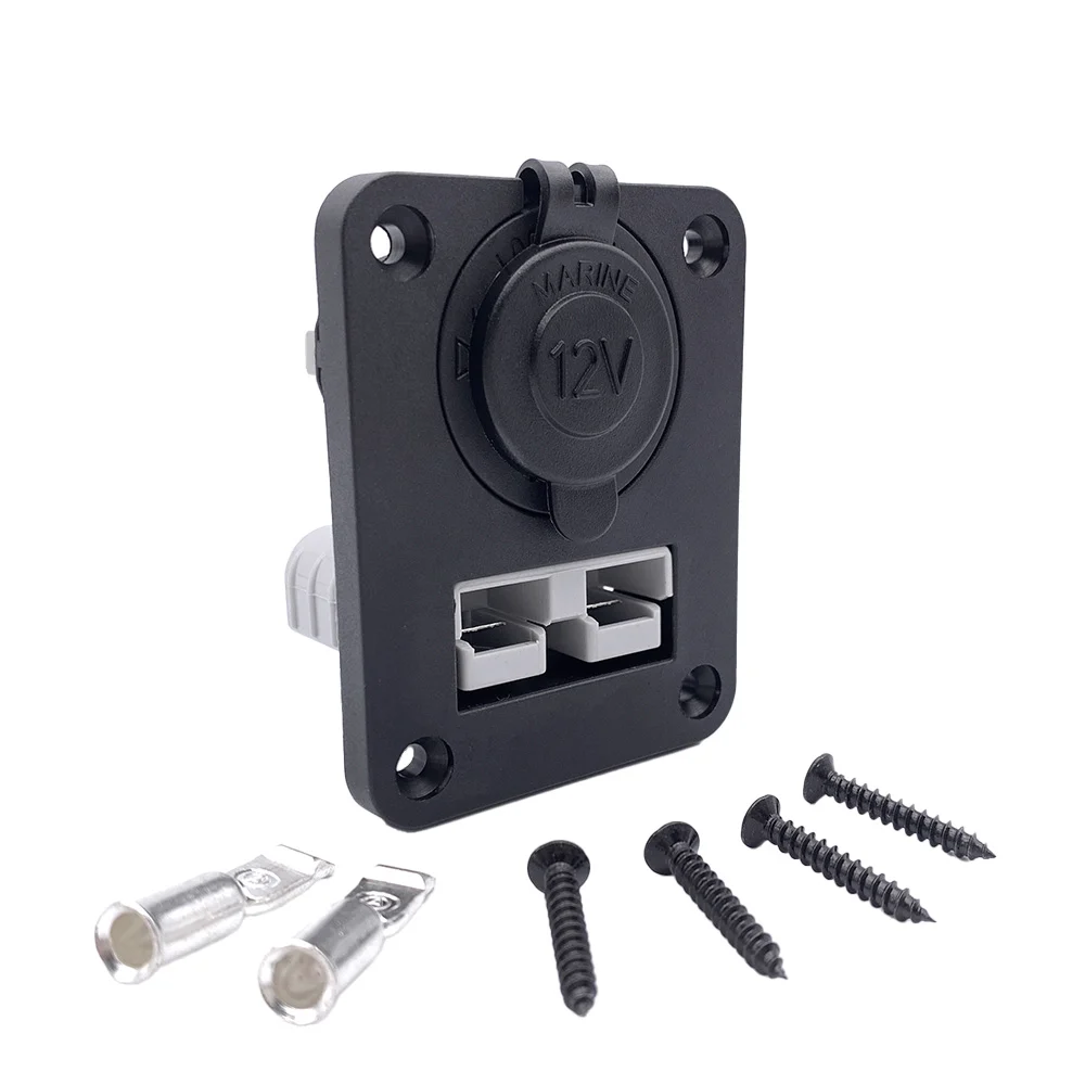 Offgridtec mounting frame Anderson plug - cigarette lighter DS1011