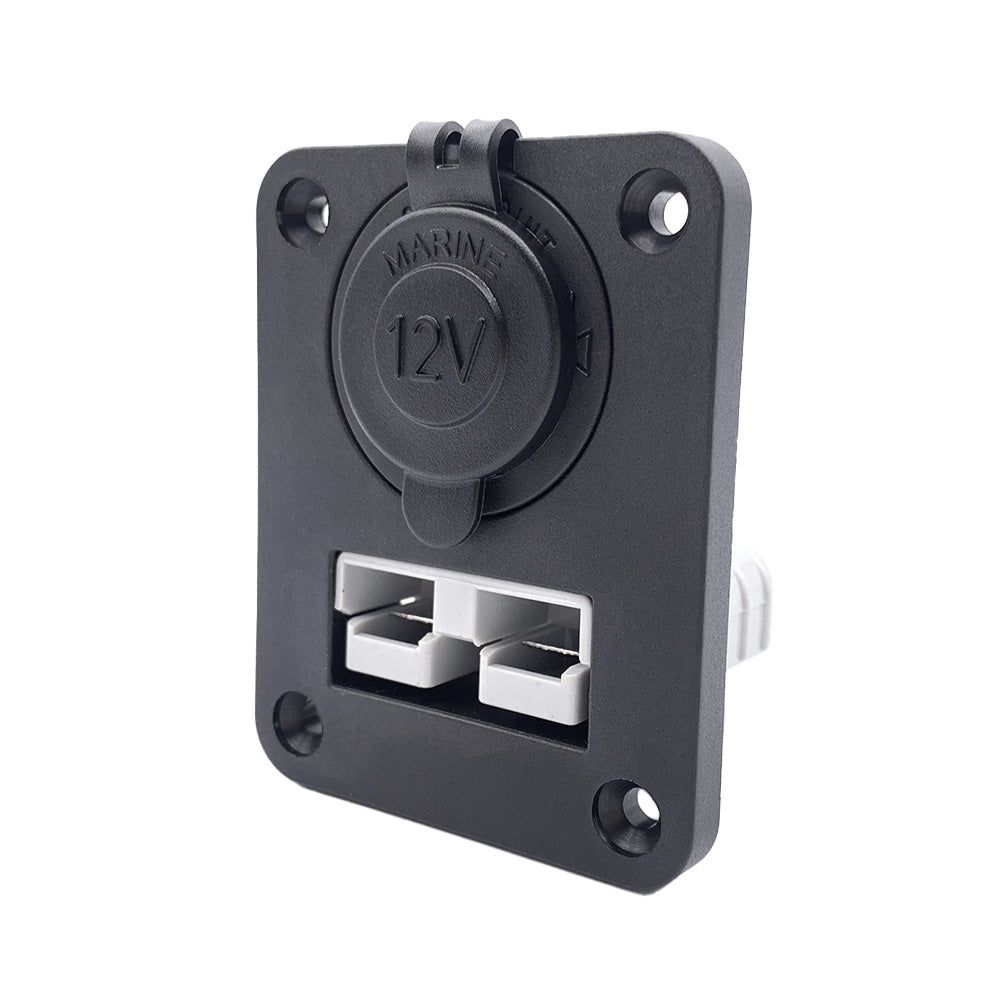 Offgridtec mounting frame Anderson plug - cigarette lighter DS1011