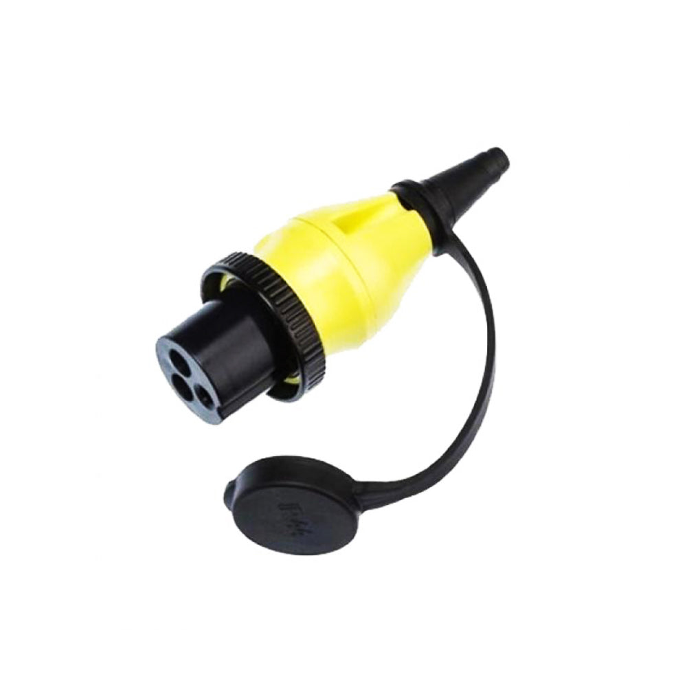 Victron coupling socket 32A/230V (2p/3w) for built-in appliance plug