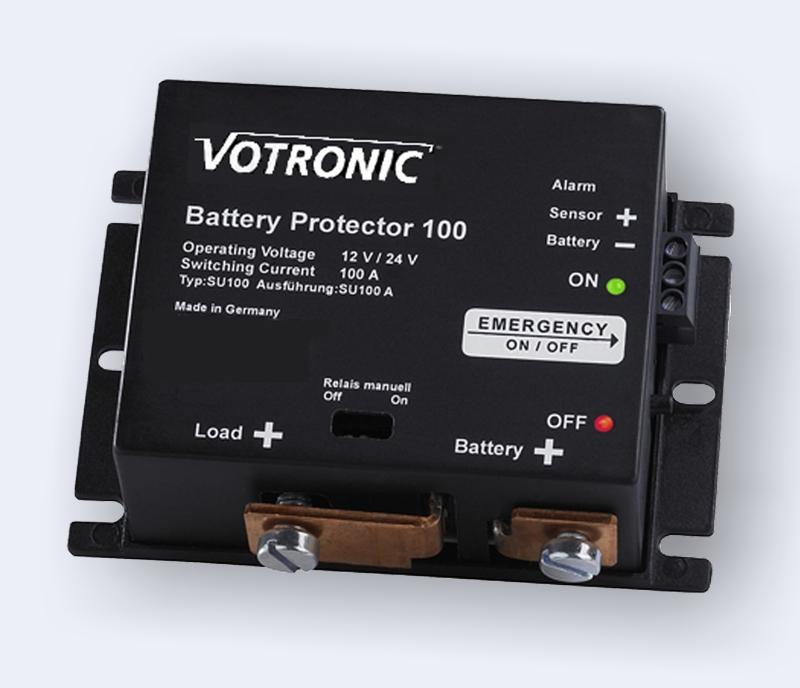 Votronic 13078 Protector Battery 100 Marine 12V 24V 100A BATTURALE
