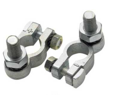 Battery pole clamps Vetus -150mm with M10 bolts