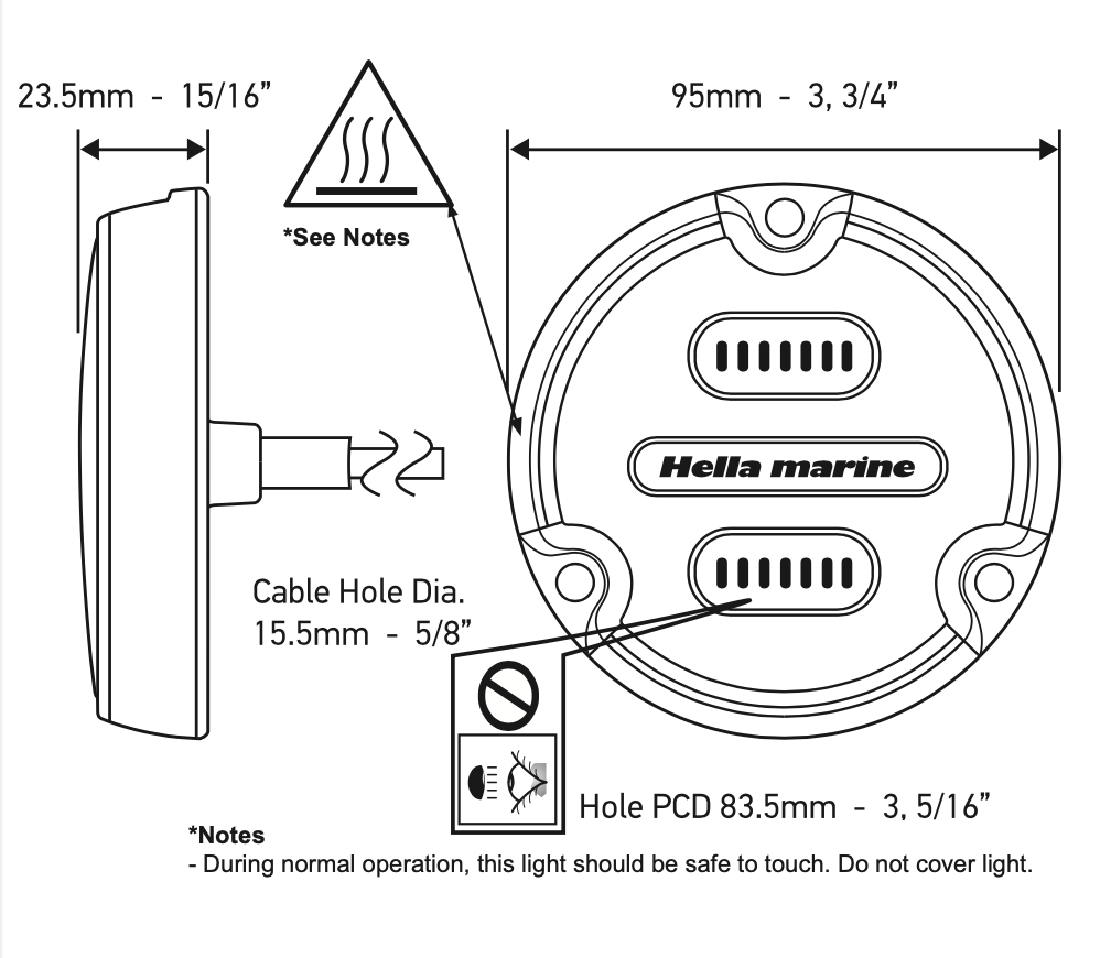 Hella Apelo A2 RGB bronze, white