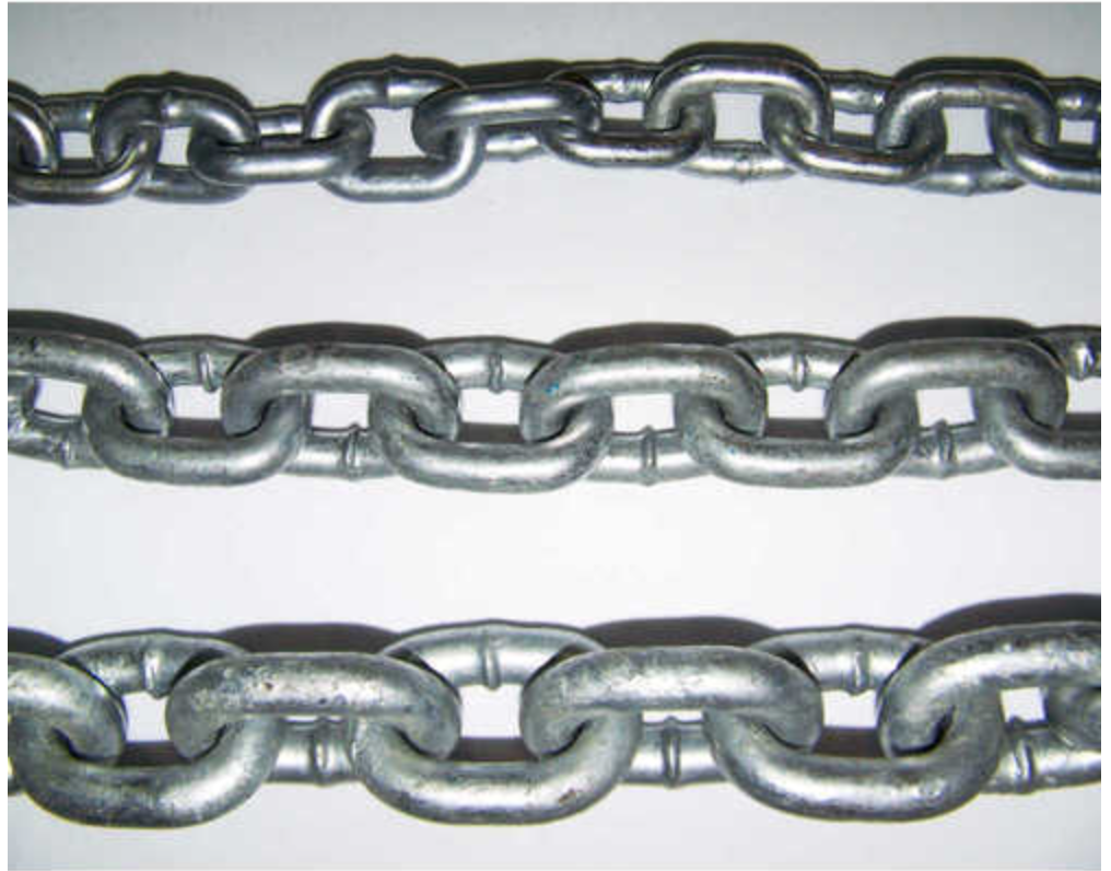 Anchor chain 10mm of fire dwarf DIN