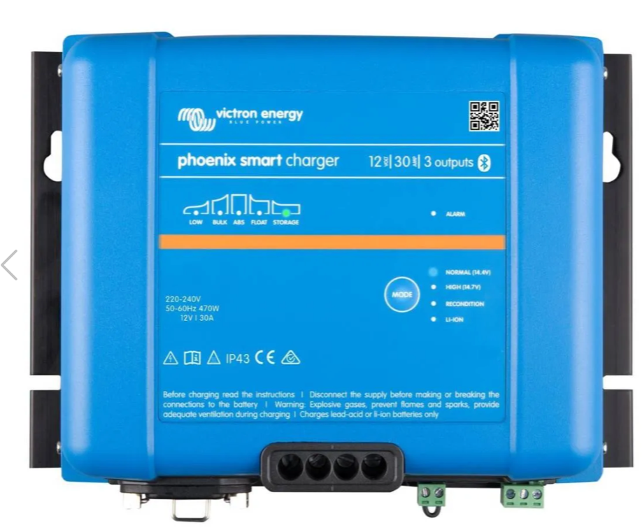 Victron Phoenix Smart IP43 Charger 12/30 (3) 120-240V