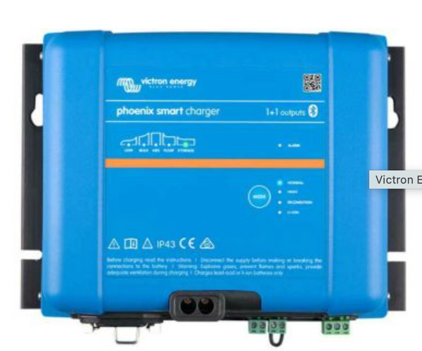Victron Phoenix Smart IP43 Charger 24/16 (1+1) 120-240V