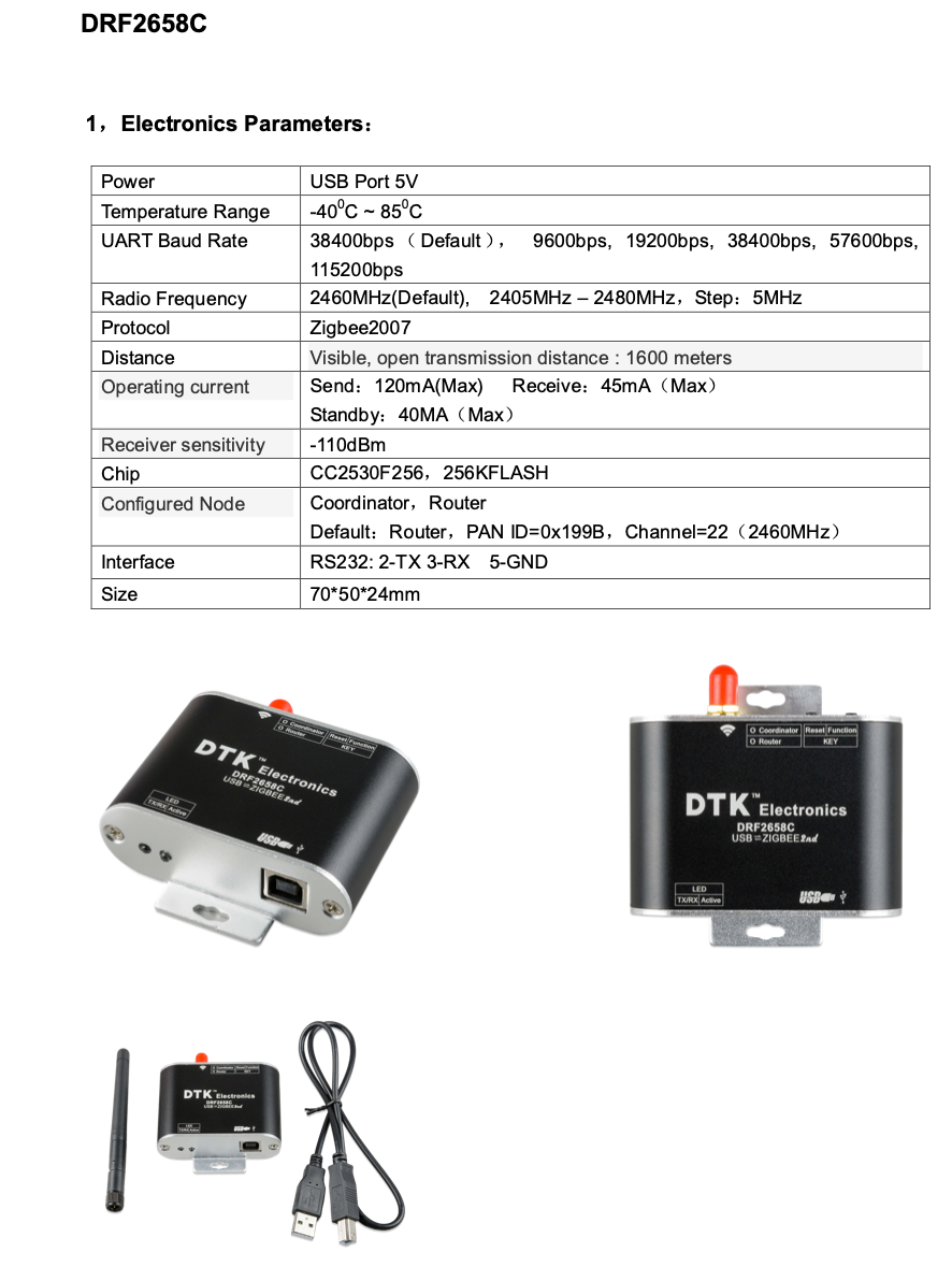Victron Zigbee to USB converter