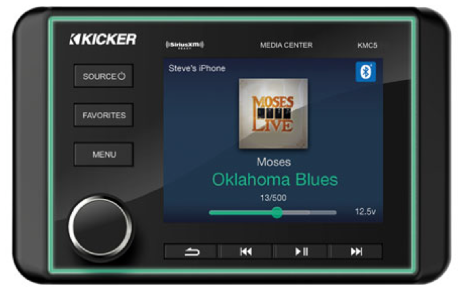 Kicker Marine Audio 6-channel source unit