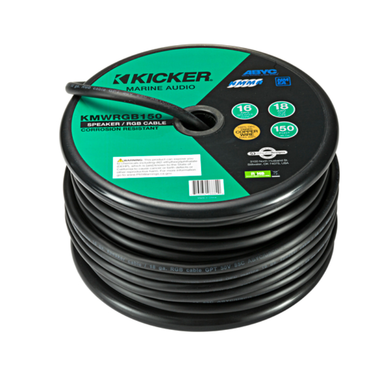 KICKER Marine Audio Lautsprecherkabel & RGB-Kabel