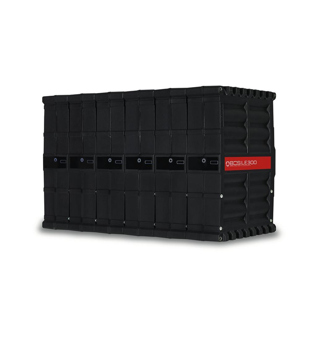 BOS LE300 lithium extension battery, block of 6