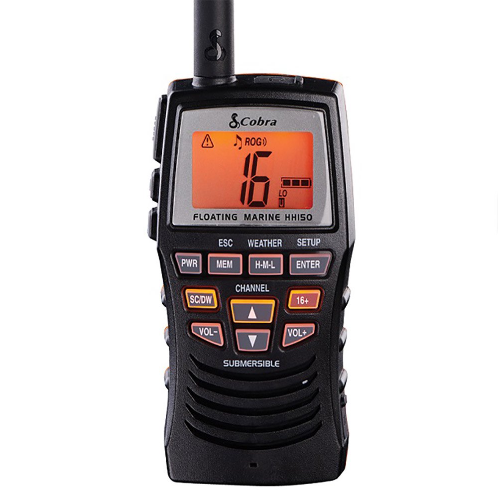 Cobra VHF handheld radio MRHH150
