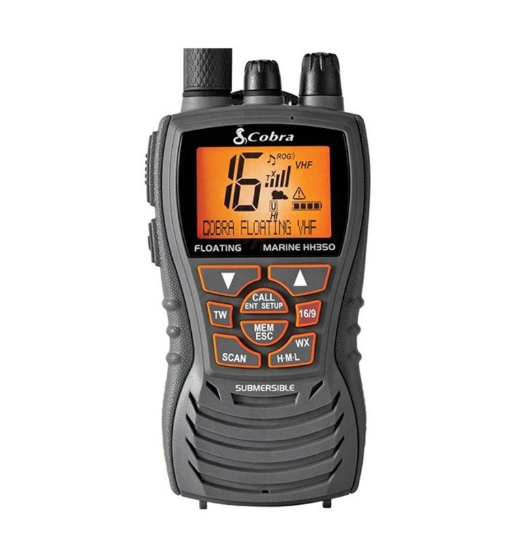 Cobra VHF handheld radio MRHH350