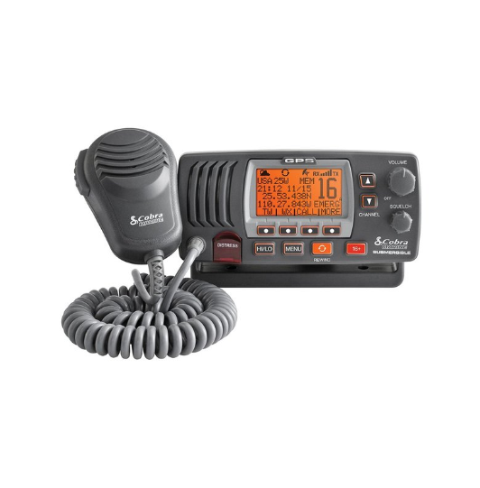 Cobra VHF built-in radio MRF77 grey