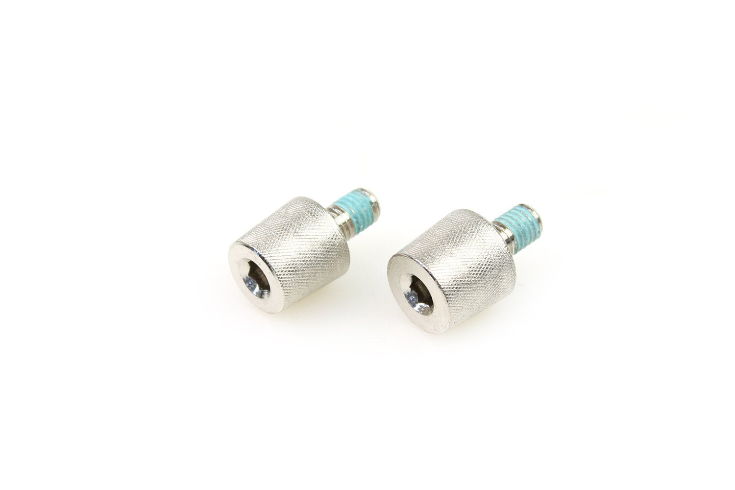 Battery pole adapter / battery terminals / screw terminals M8 with screw lock -ribbed &amp; nickel-plated-