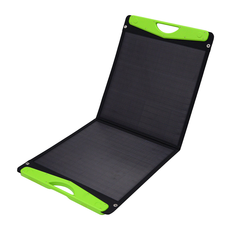 Offgridtec® 100W Hardcover Solar Bag και σύνδεση 2x 2A USB