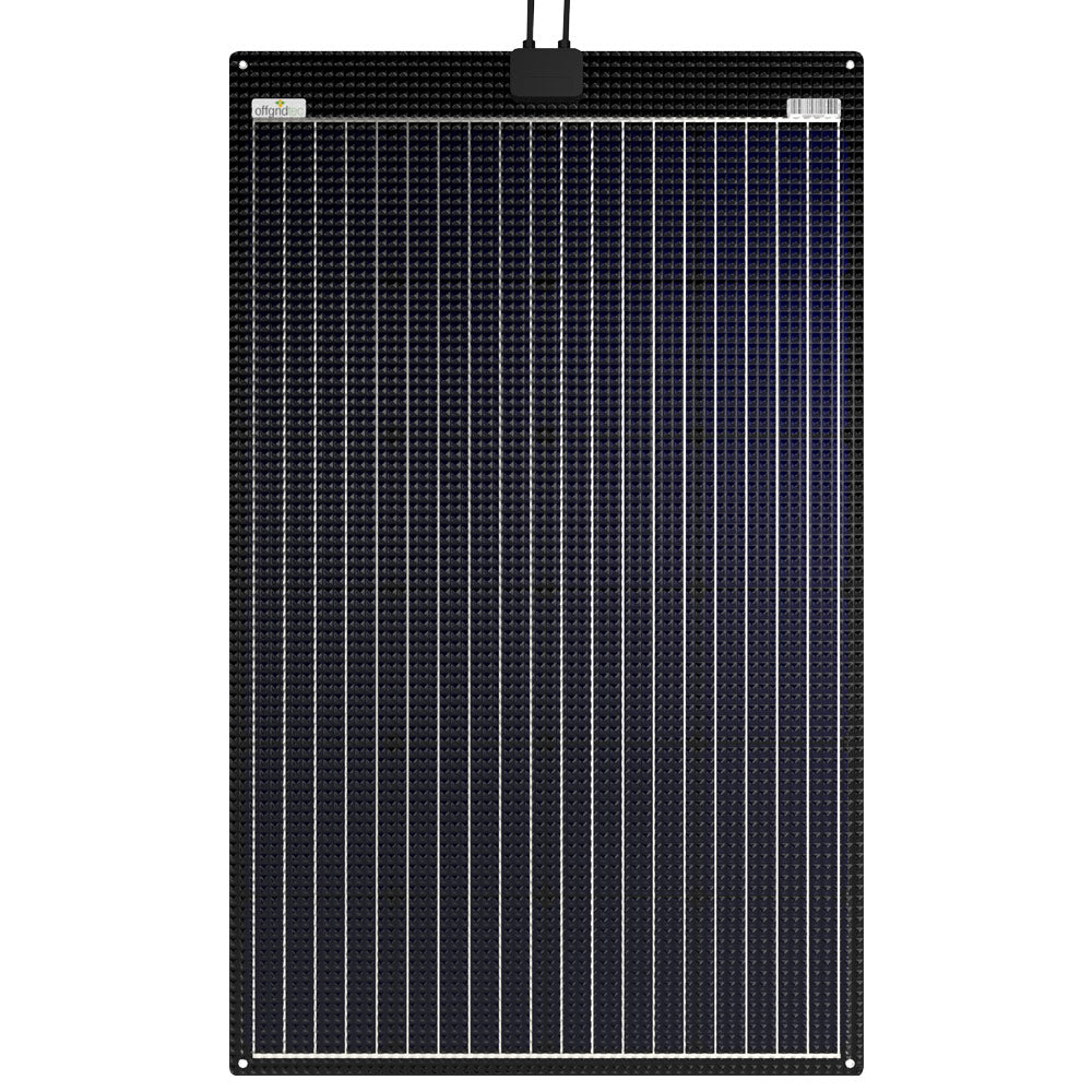 Offgridtec® ETFE-AL 160W V2 semi-flexible 18V solar panel