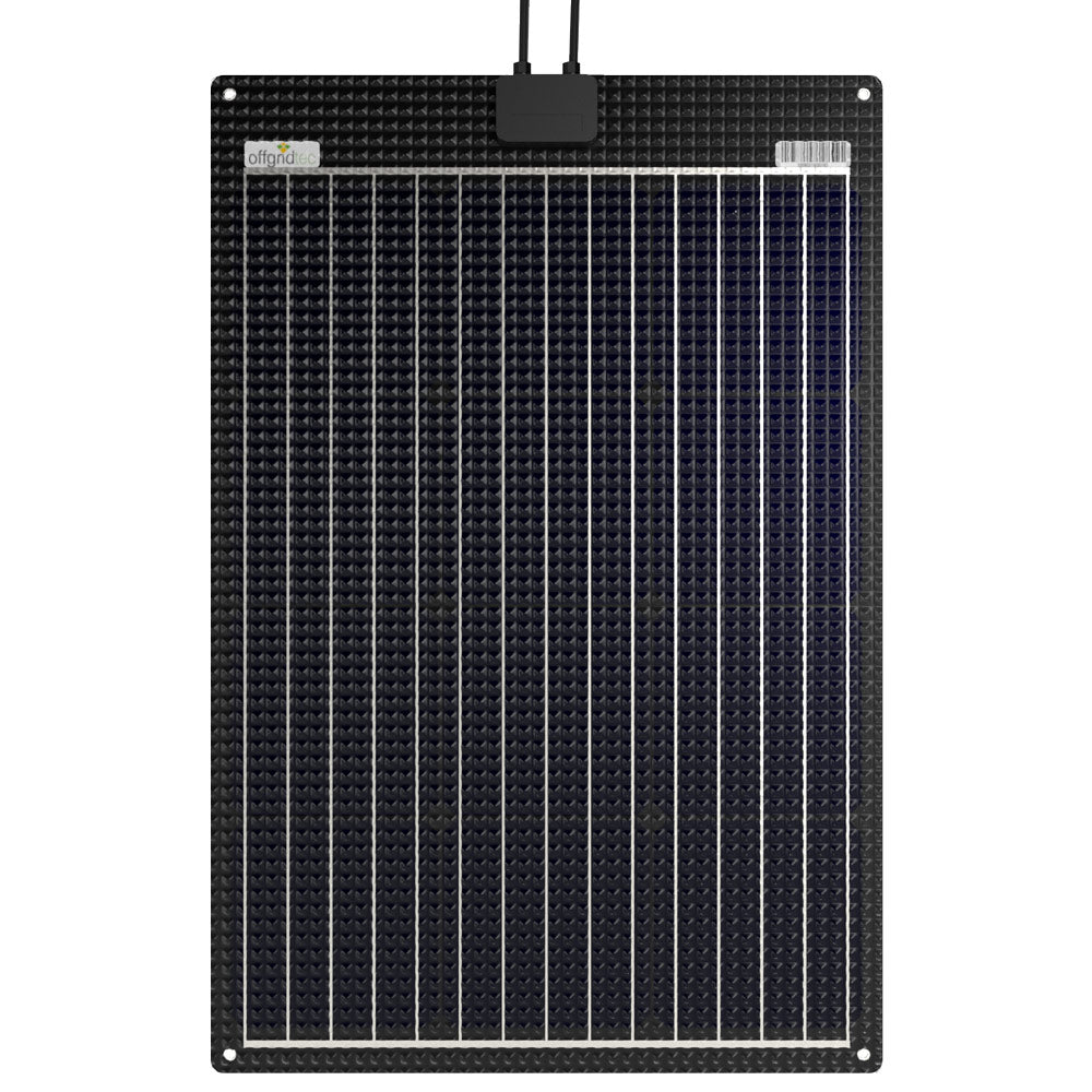 Offgridtec® ETFE-AL 120W V2 semi-flexible 18V solar panel 