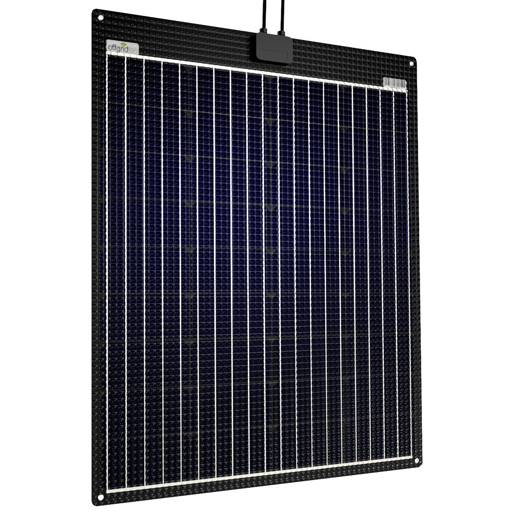Offgridtec® ETFE-AL 120W V2 semi-flexible 18V solar panel 