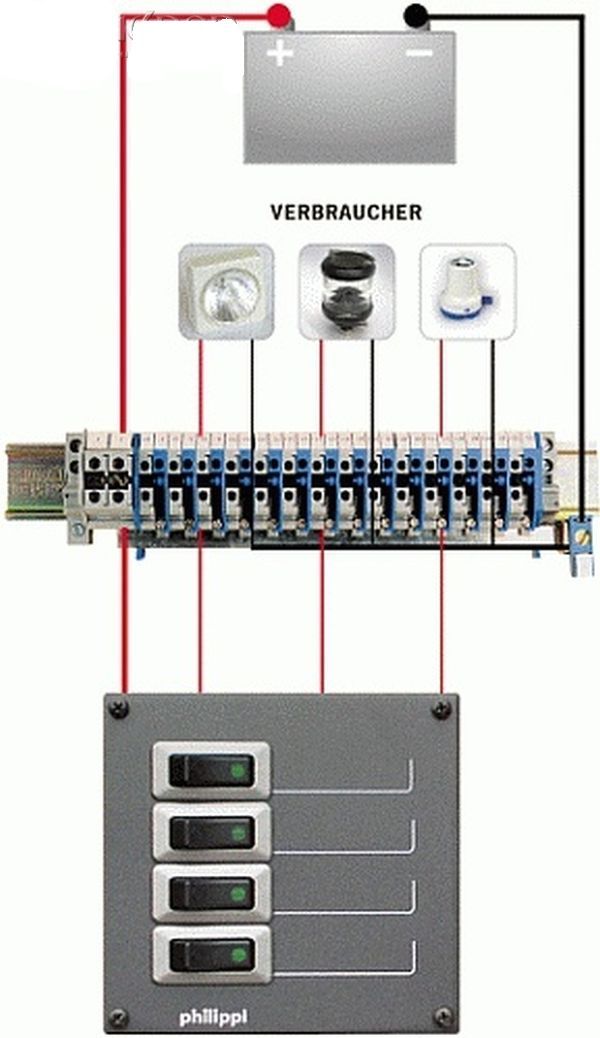 PHILIPPI terminal block, 20-pin - RKL20
