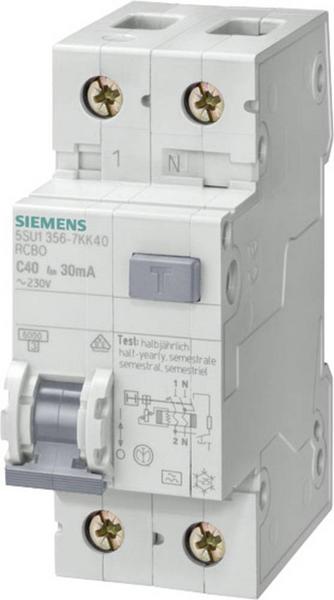 Siemens 5SU1356-6KK10 RCCB 2-pole 10A 0.03A 230V 
