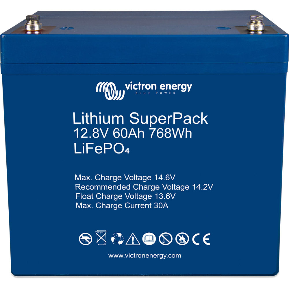 Victron Lithium LiFePo4 SuperPack 12.8V/60Ah (M6) 