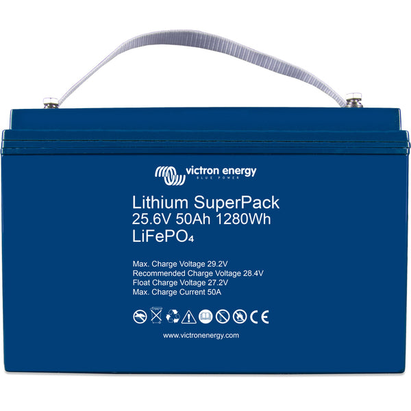 Victron Lithium Superpack 25.6V/50AH (M8)