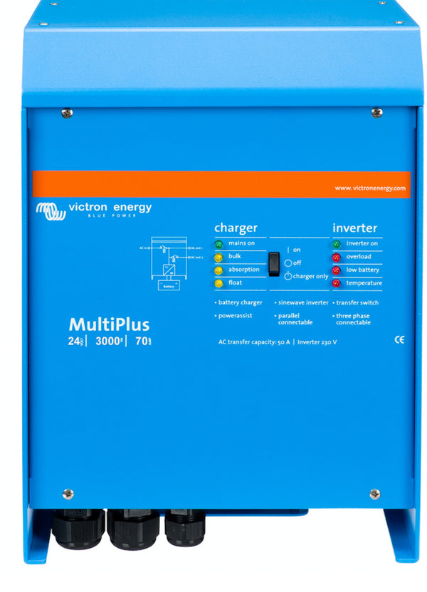 Victron Multiplus 24/3.000/70-16 24V 230V 2400W 6000W Inverter 70A Φορτιστής