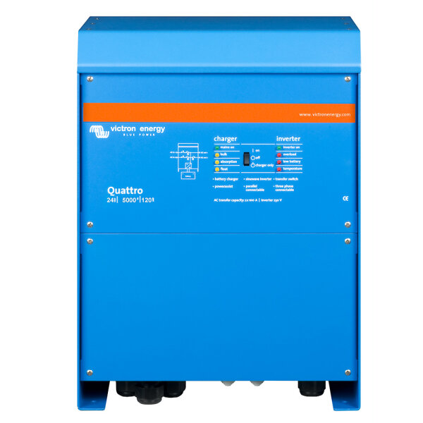 Victron Quattro 24/5000/120-100/100