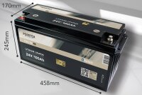FORSTER 100Ah 25,6V Lithium Fishing Batterie BMS Smart Bluetooth IP67