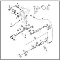 Webasto Air Top 2000 STC Marine 12 V Diesel, Multicontrol Bedienelement