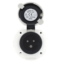 Victron 16A Polyamid Einbau-Steckdose Boot Wohnmobil Yacht