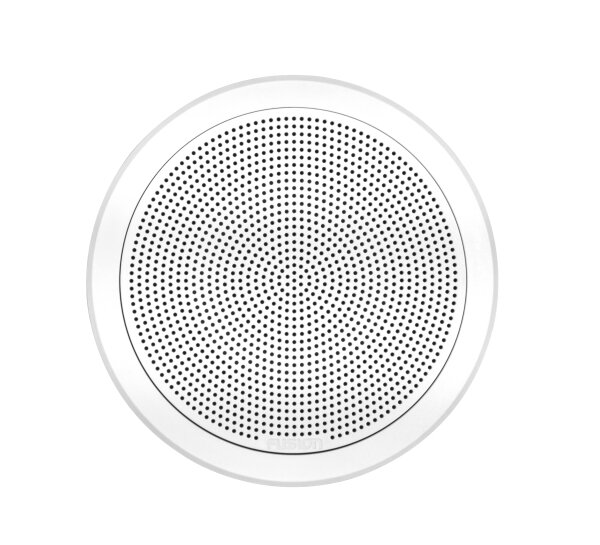 Fusion FM-F77RW - 7.7" 200W Round Flush-Mount Speaker in White/Black