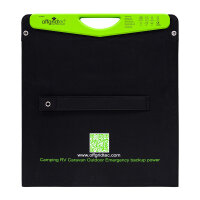 Offgridtec® 200W Hardcover Solartasche und 2x 2A USB Anschluss