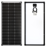 Offgridtec® MONO-150 V2 Solar Panel 23V Black Frame