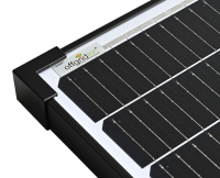 Offgridtec® MONO-150 V2 Solar Panel 23V Black Frame